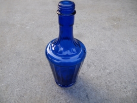 Blauw facet flesje