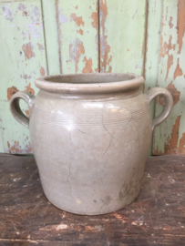 Antique French gresspot