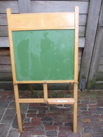 Oud brocante staand schoolbordje