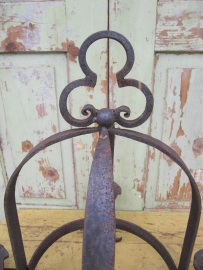 Cast iron candlestick
