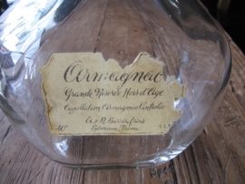 Franse brocante Armagnac fles