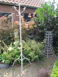 Brocante metal coat stand