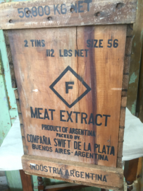 Brocante kist Argentina