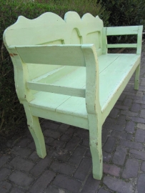 Old wooden bench