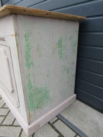 Brocante toonbank  met 3 lades
