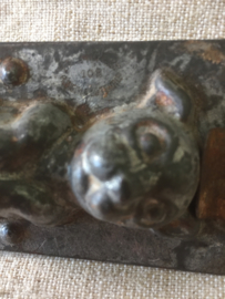 Antiek chocolade vormpje "Hond"