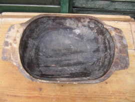 Old wooden dough tray or trough