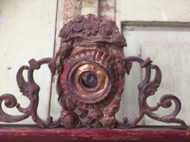 Antieke Zweedse lijst met ornament