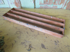 Old French brush casket