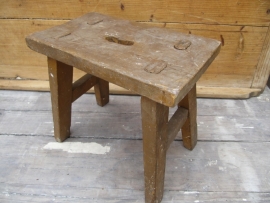 Pretty nice old brocante Hungarian stool