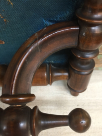 Antieke houten brievenhouder