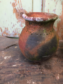 Brocant terracotta jar
