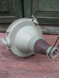 Industriële lamp compleet met mooi glas