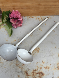 Brocante Pollepel, set van 2