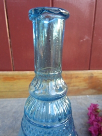 Brocant French blue bottle