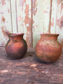 Brocant terracotta jar