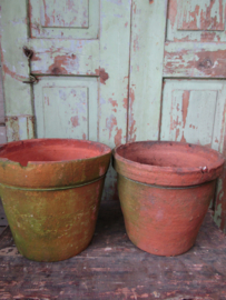 Antieke grote terracottapot