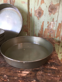 Brocante hoge ronde vlaaivorm