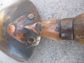 Old coal shovel