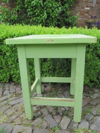 Brocant krukje groen