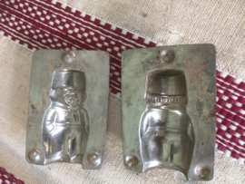 Antieke chocoladevorm "Boertje"