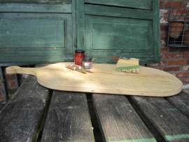 Leuke oude grote ovale snijplank