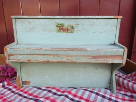 Gave oude Franse speelgoed piano
