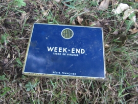 Blikje "Week-end"