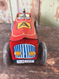 Oude blikken race auto