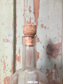Oude olie fles