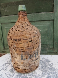 Brocante mandfles medium formaat