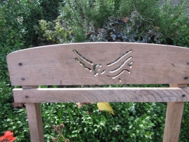 Oude perfect gave Franse klapstoeltjes (voor in de tuin) set van 4 stuks