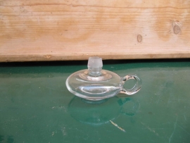 Old flat pharmacists bottle