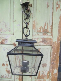 French old wrought haning lamp