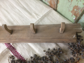Brocante kapstok 8 haken