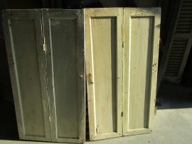 Antique set of shutters