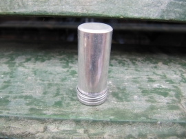 French round old aluminum tube brand Vega Nine