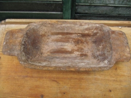 Pretty rough old wooden dough tray