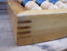 Antiek houten telraam / abacus klein