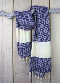 Hamamdoek Porcelaine 170 x 90 cm Ocean Dark Blue