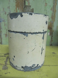 Antique French host or wafer tin