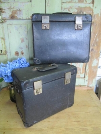 Old leather tool case