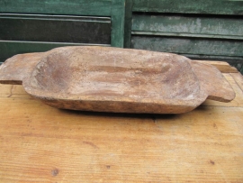 Pretty rough old wooden dough tray