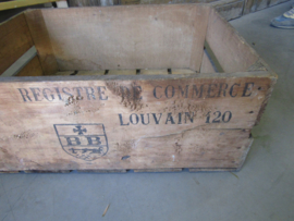 Antieke Franse houten kist