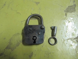 Old French small locks complete with the keys. Set price