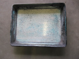 Old metal box from printing facillity