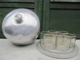 Franse antieke yoghurt maker 7-pots