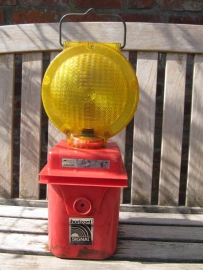 Nice signal lamp with red frame