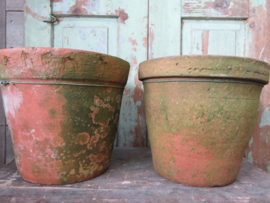 Antieke grote terracottapot