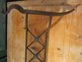 Wrought iron balconies screen